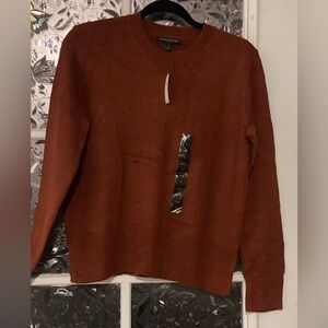 Banana Republic Rust Knit Sweater